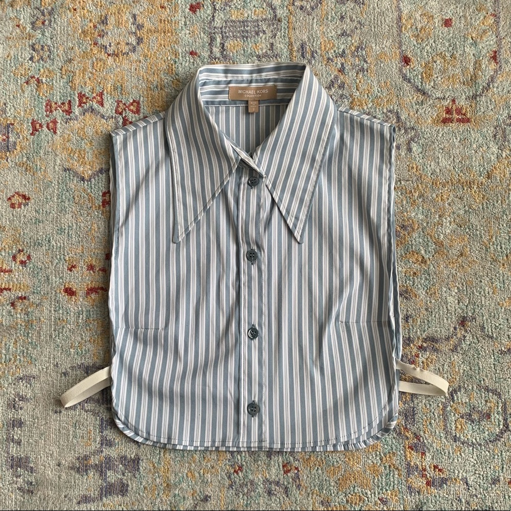 Michael Kors sexy crop button down